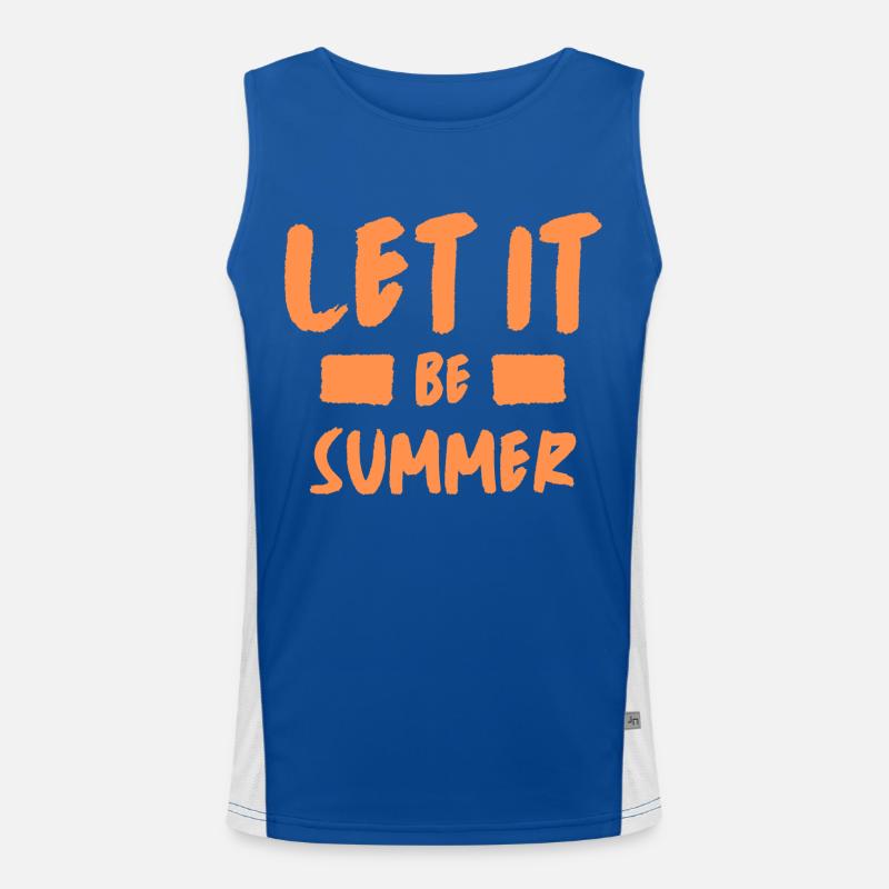 Que ce soit l’été Débardeur respirant contrasté Homme 