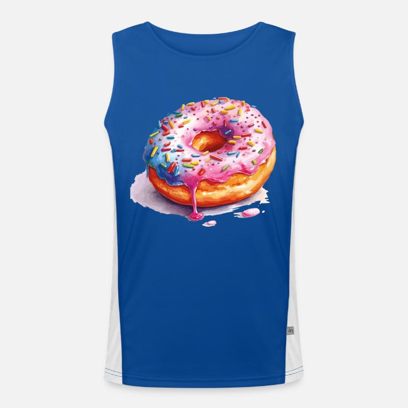 doughnut Men's Functional Contrast Tank Top 