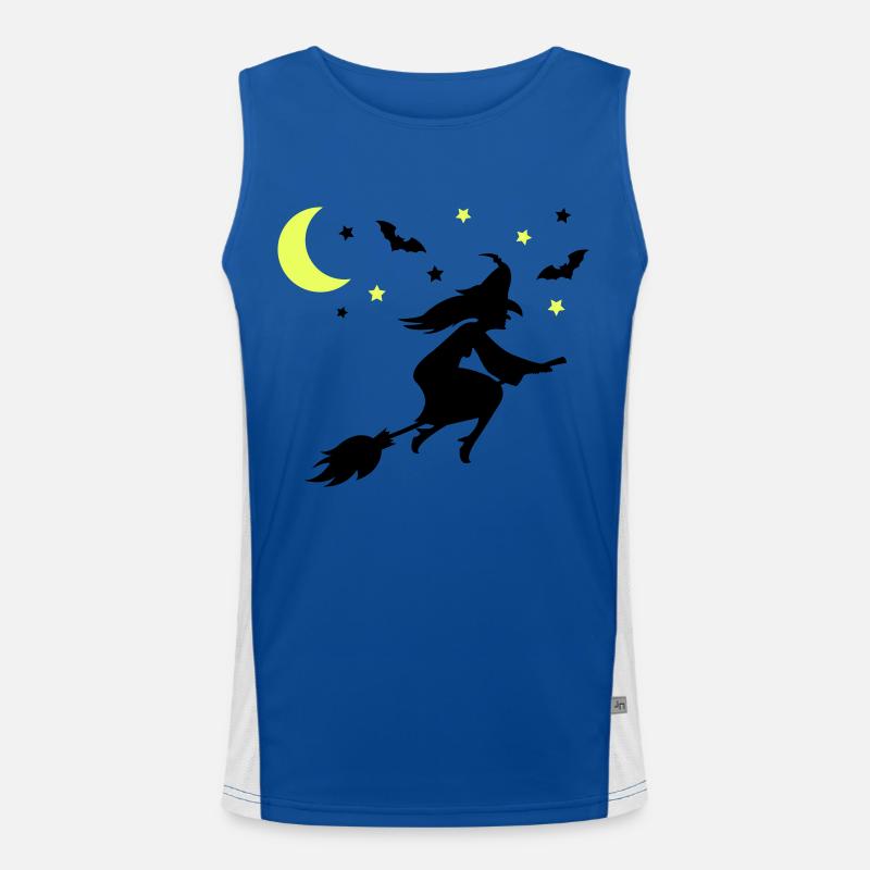 Witch Men's Functional Contrast Tank Top 