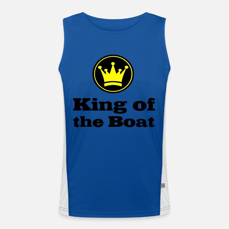 Boot Funktionelles Kontrast-Tank Top für Männer 