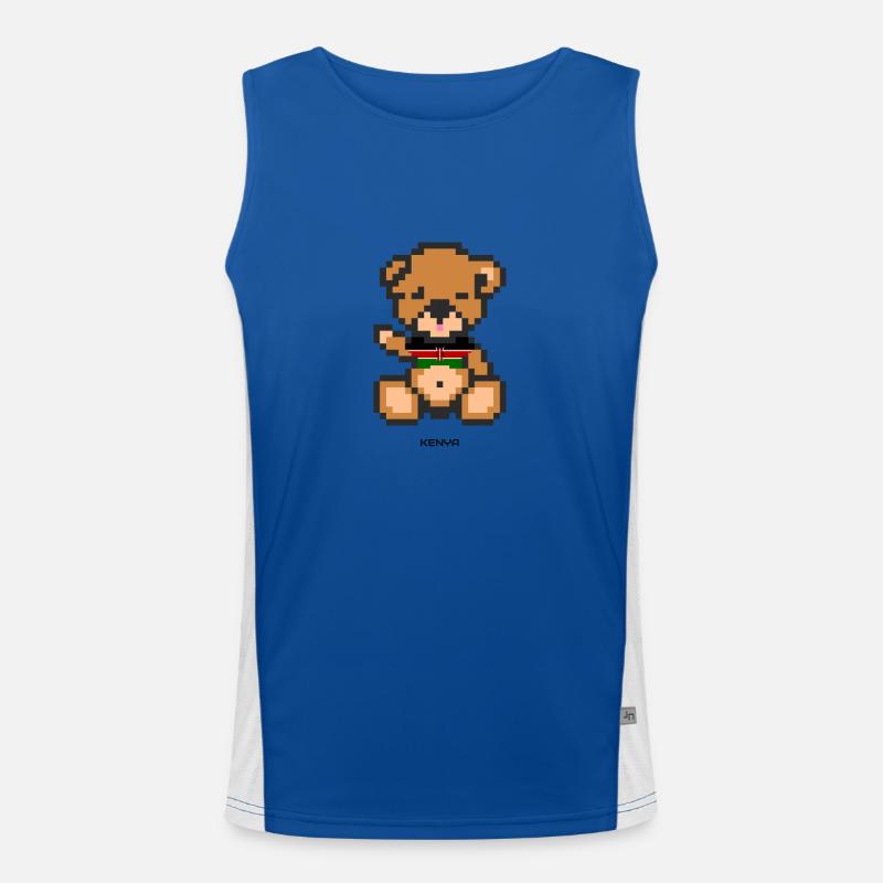 Pixel Bear Kenya Débardeur respirant contrasté Homme 
