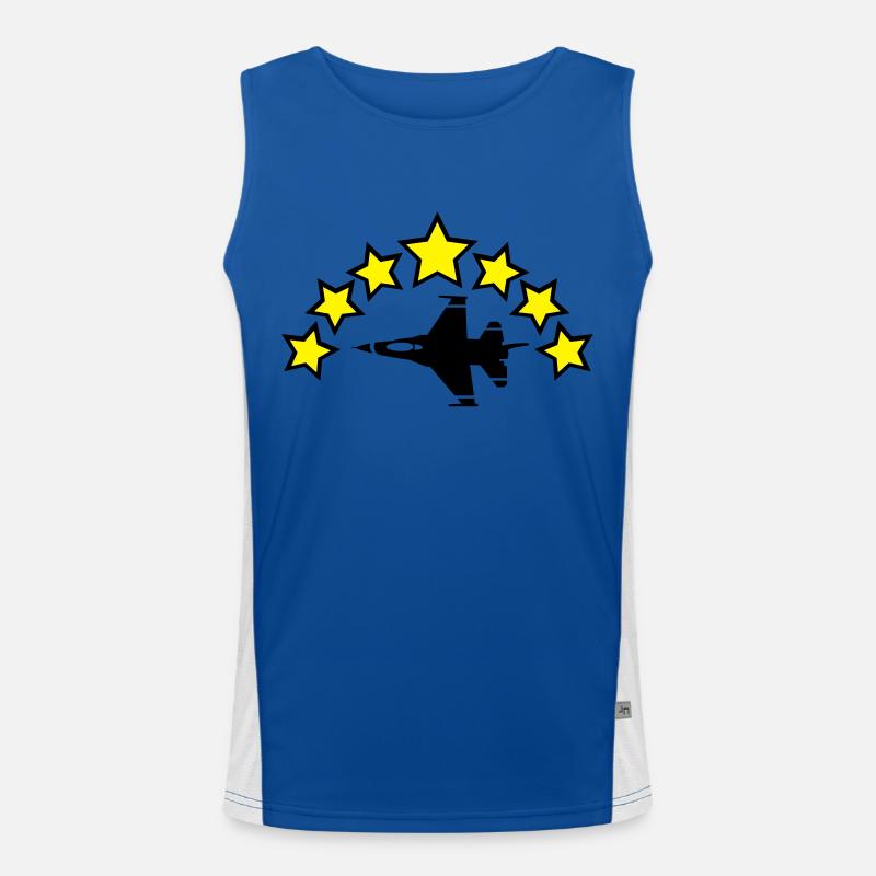 modellbau Funktionelles Kontrast-Tank Top für Männer 