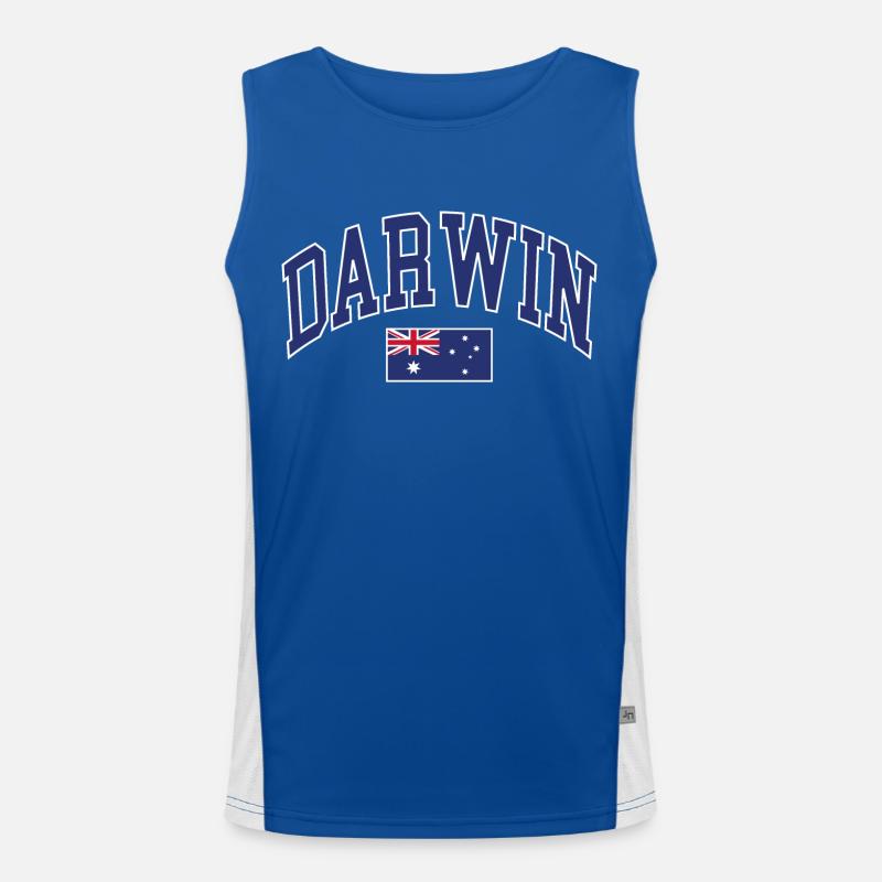 Darwin Men's Functional Contrast Tank Top 
