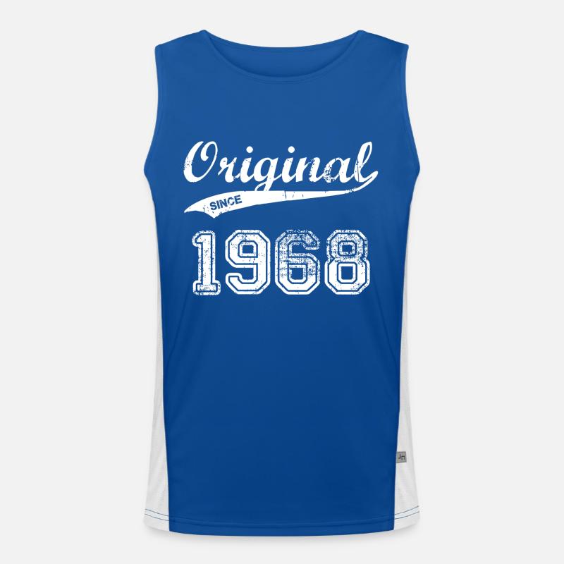 1968 Funktionelles Kontrast-Tank Top für Männer 