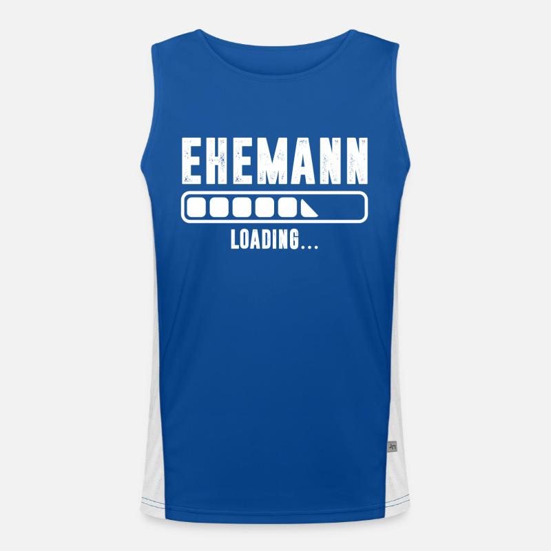 EHEMANN Funktionelles Kontrast-Tank Top für Männer 