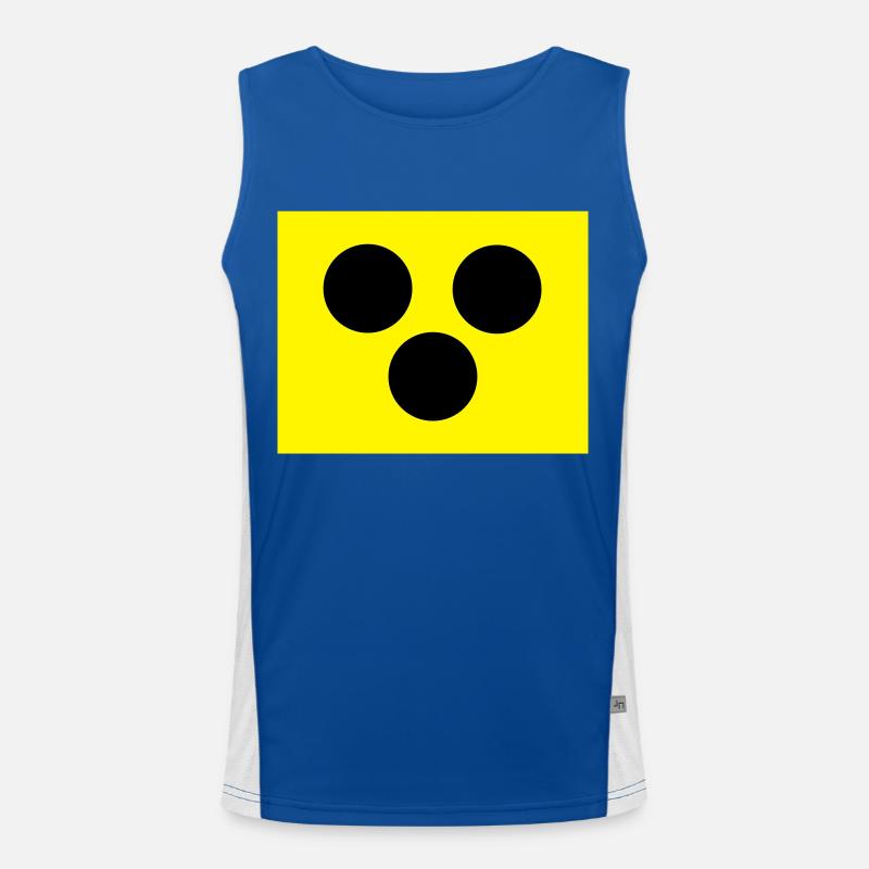 Blind characters armband Blind 2c Men's Functional Contrast Tank Top 