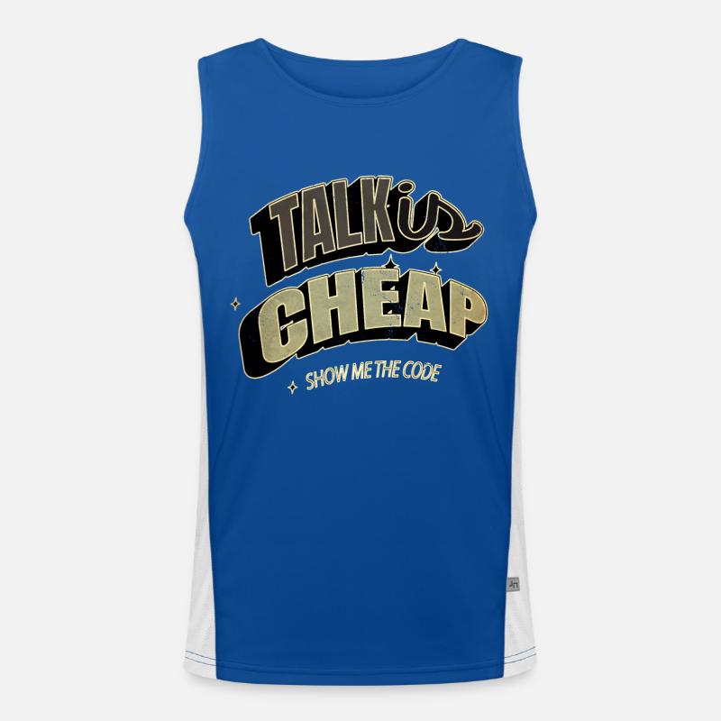 hack the box computer science funny funny sayings Funktionelles Kontrast-Tank Top für Männer 