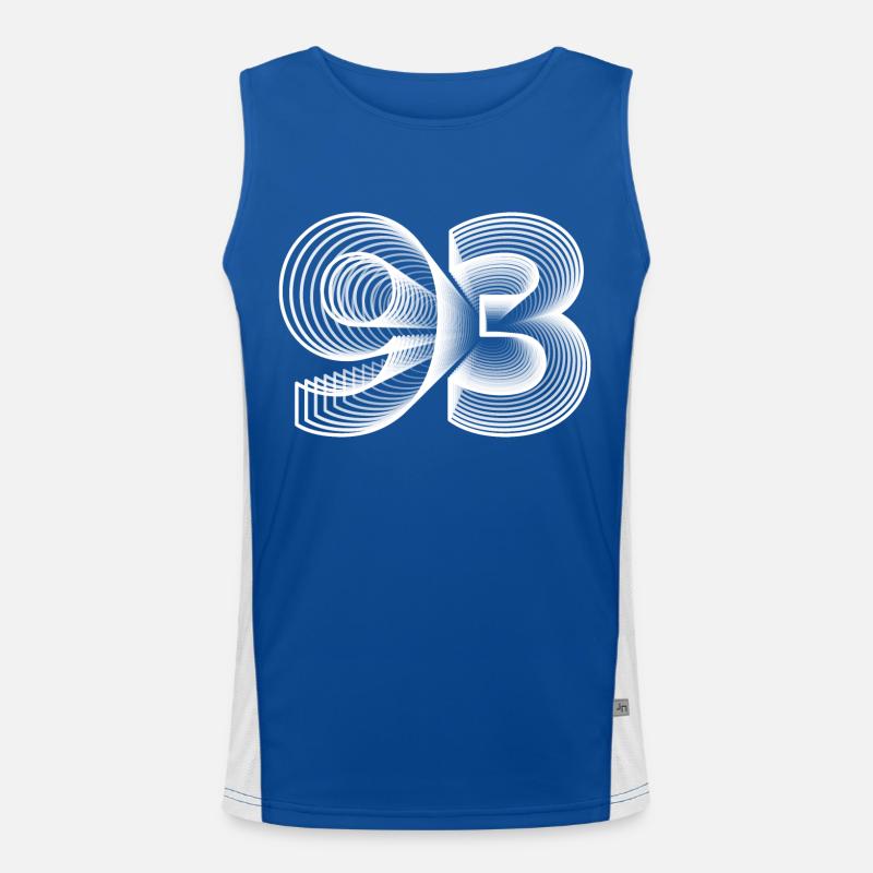 1993 Funktionelles Kontrast-Tank Top für Männer 