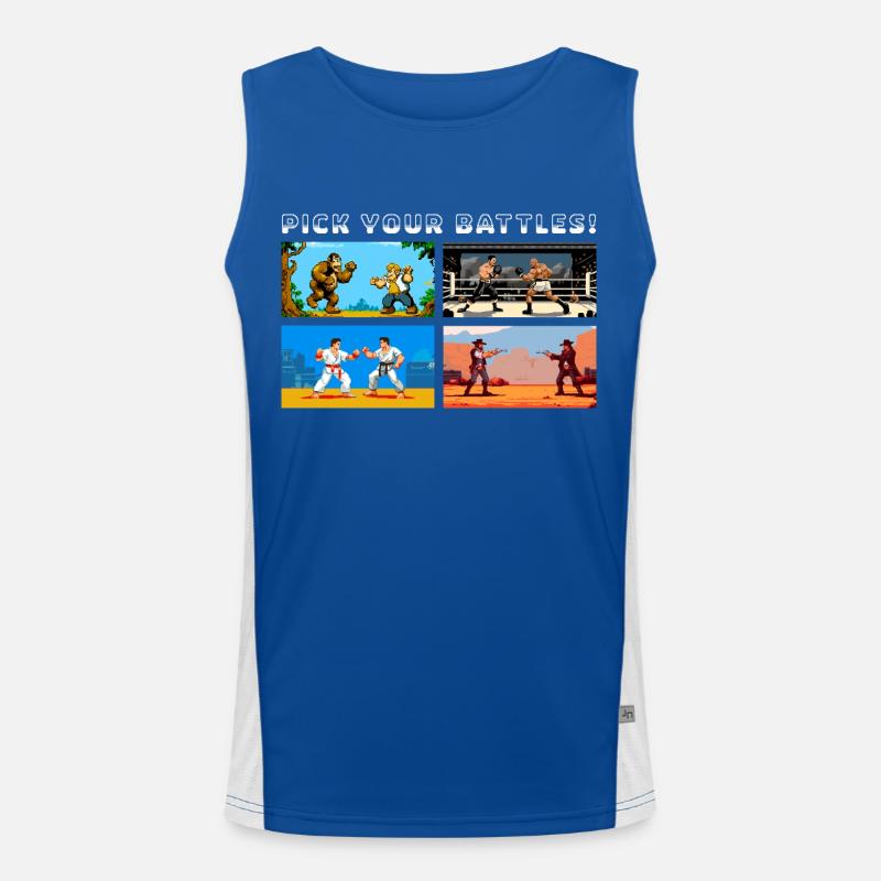 Games 2 Men's Functional Contrast Tank Top 