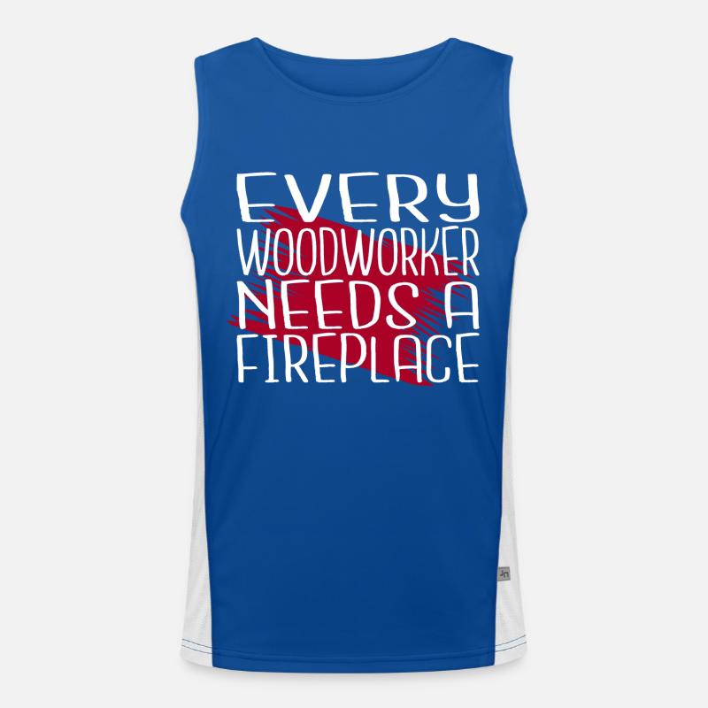 aaron carpenter tshirts carpenter joke jackhammer Funktionelles Kontrast-Tank Top für Männer 