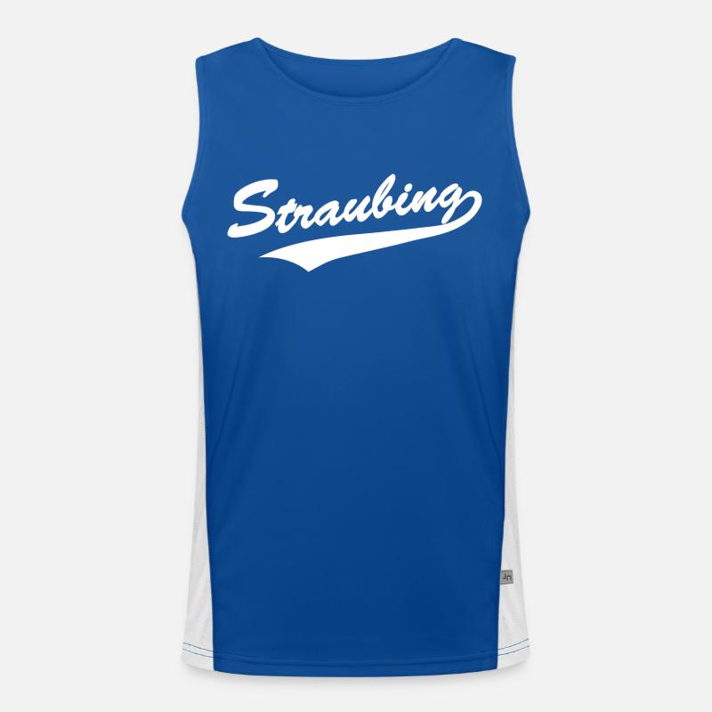 Straubing Baseball-Style Funktionelles Kontrast-Tank Top für Männer 