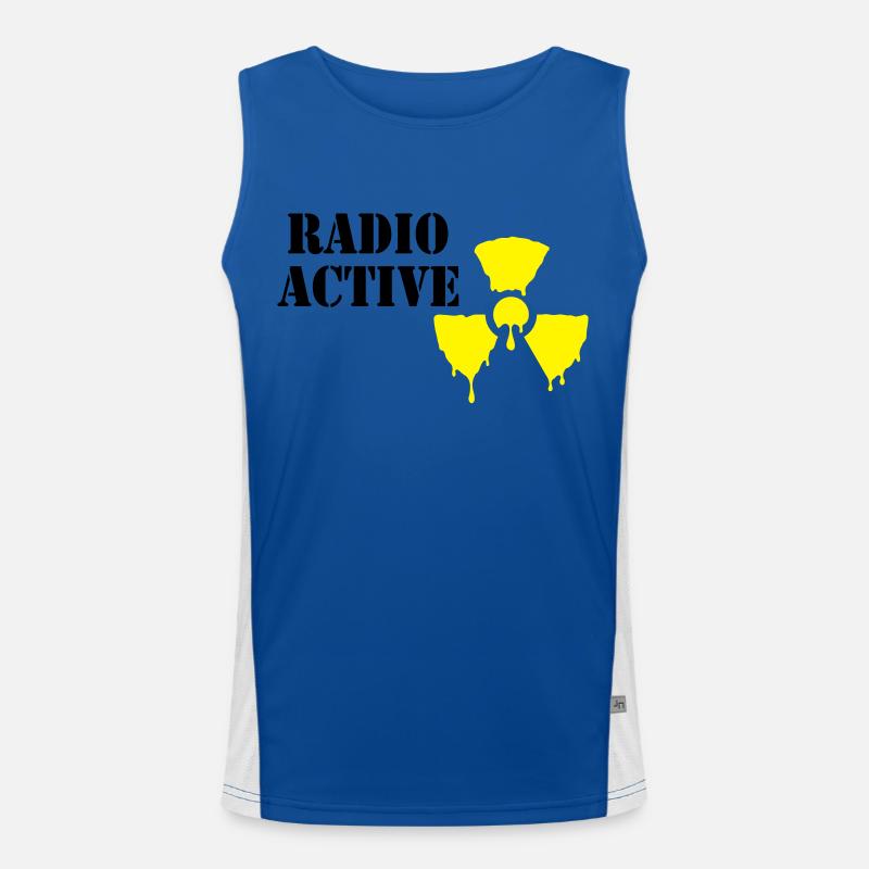 radioactive Men's Functional Contrast Tank Top 
