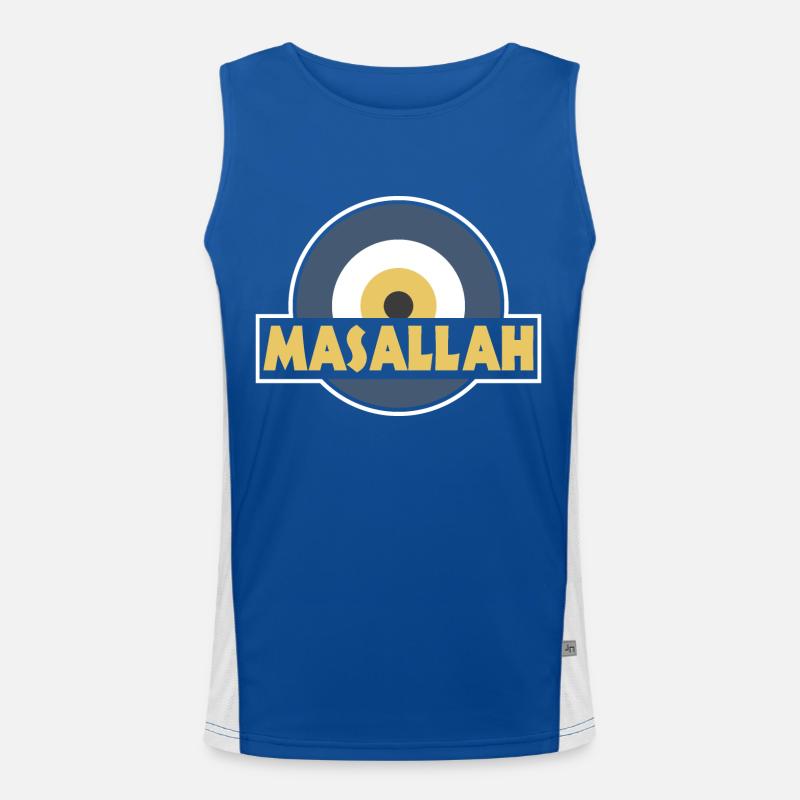 Nazar Funktionelles Kontrast-Tank Top für Männer 
