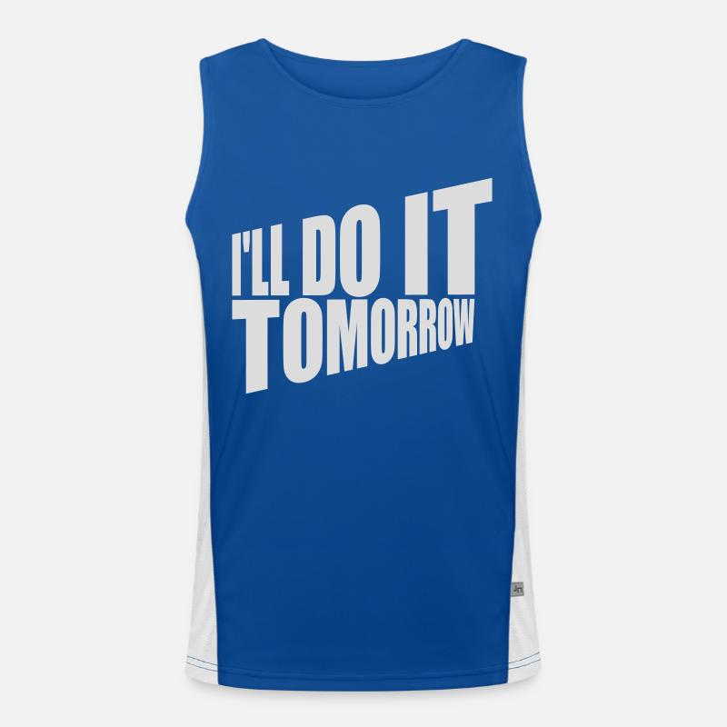 Citation de Do It Tomorrow Débardeur respirant contrasté Homme 
