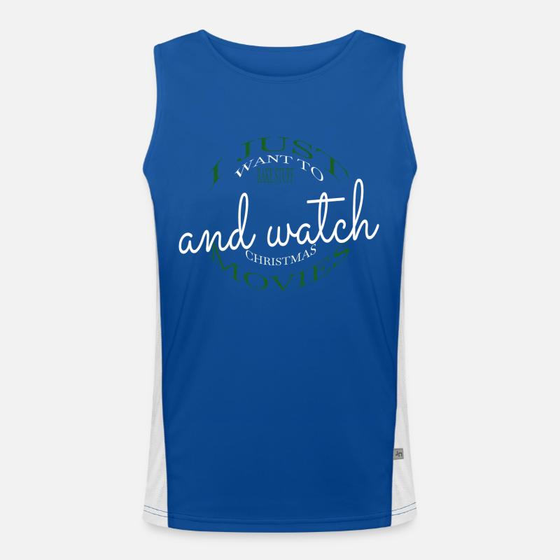 present idea birthday present idea funny quote Funktionelles Kontrast-Tank Top für Männer 