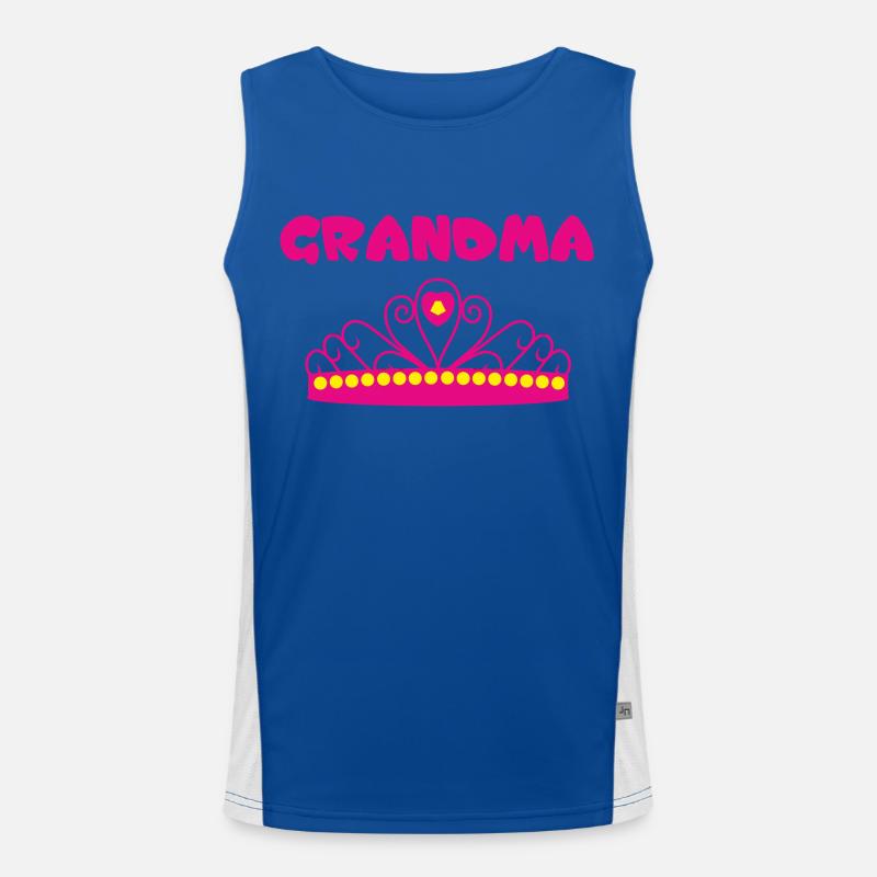 OMA Funktionelles Kontrast-Tank Top für Männer 