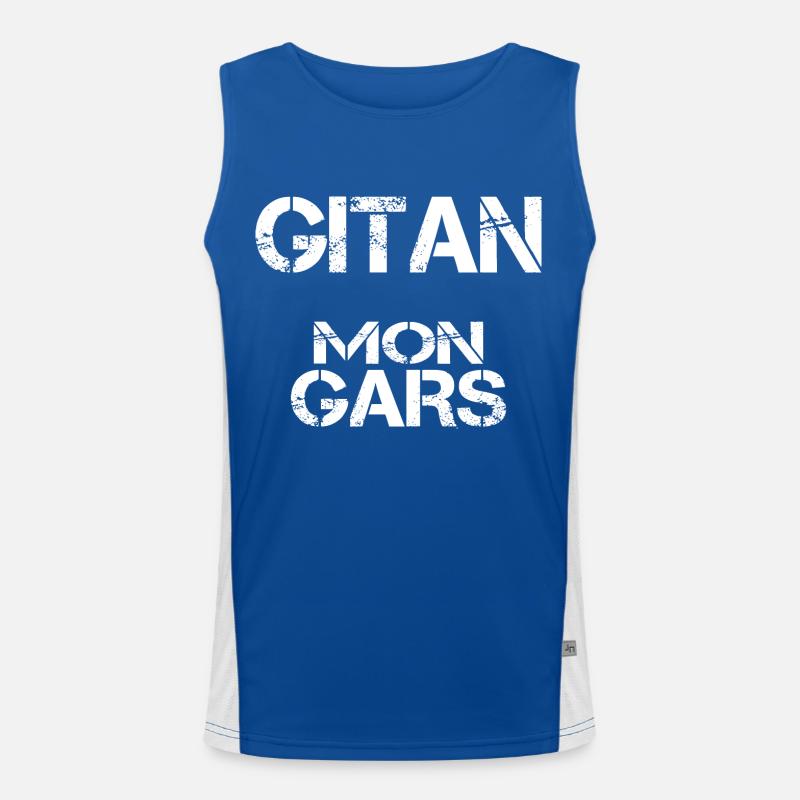 Gitan mon gars Débardeur respirant contrasté Homme 
