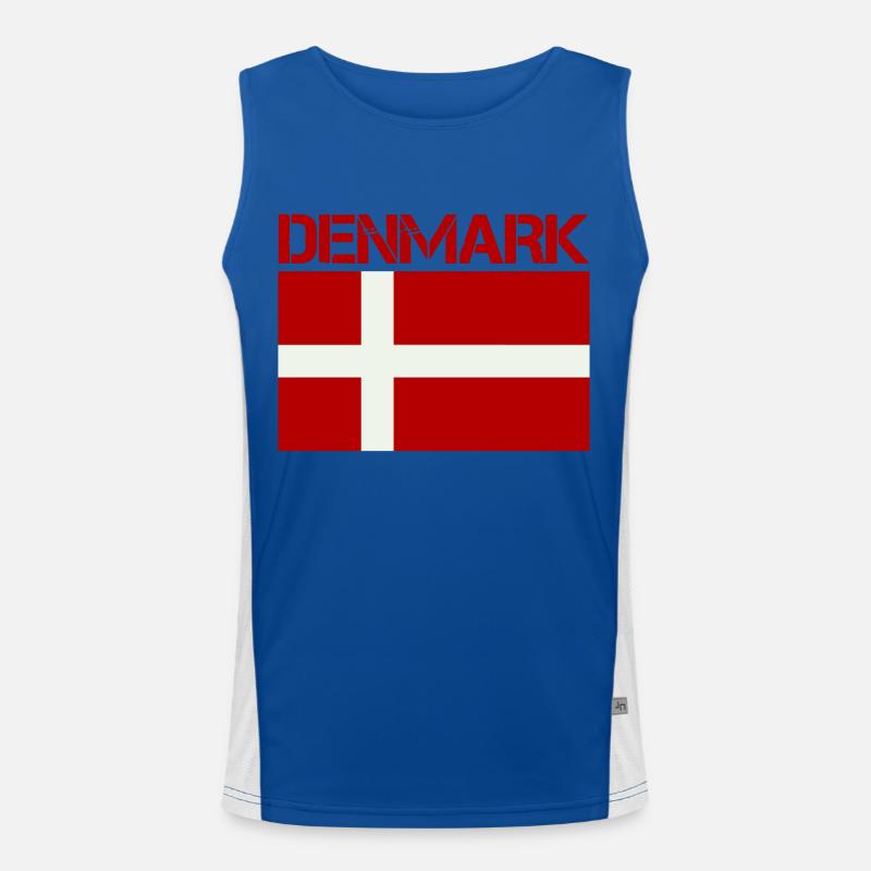Denmark Men's Functional Contrast Tank Top 