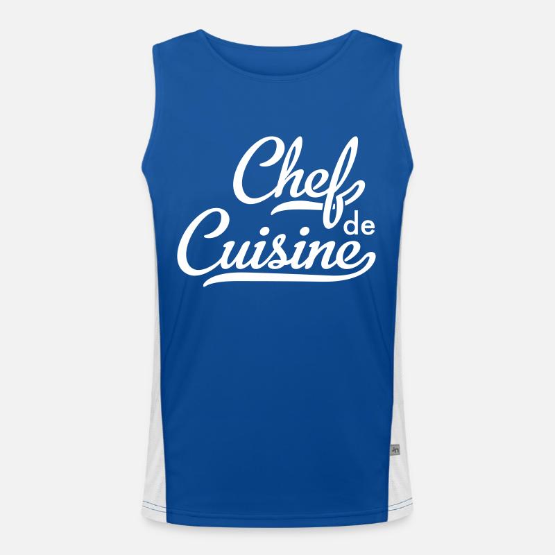 Chef de Cuisine Men's Functional Contrast Tank Top 