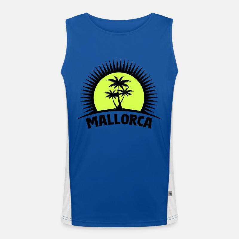 Majorca Men's Functional Contrast Tank Top 
