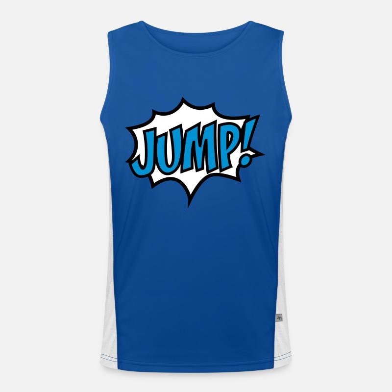 Jump Men's Functional Contrast Tank Top 
