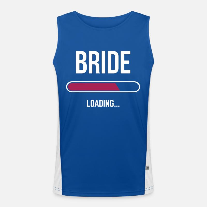 Bride loading Men's Functional Contrast Tank Top 