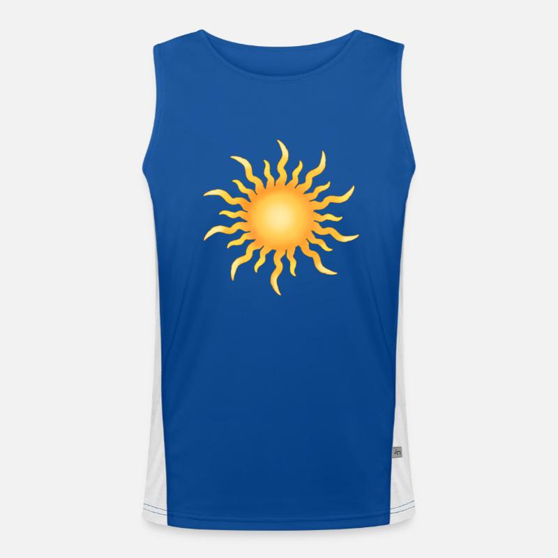 Sun Men's Functional Contrast Tank Top 