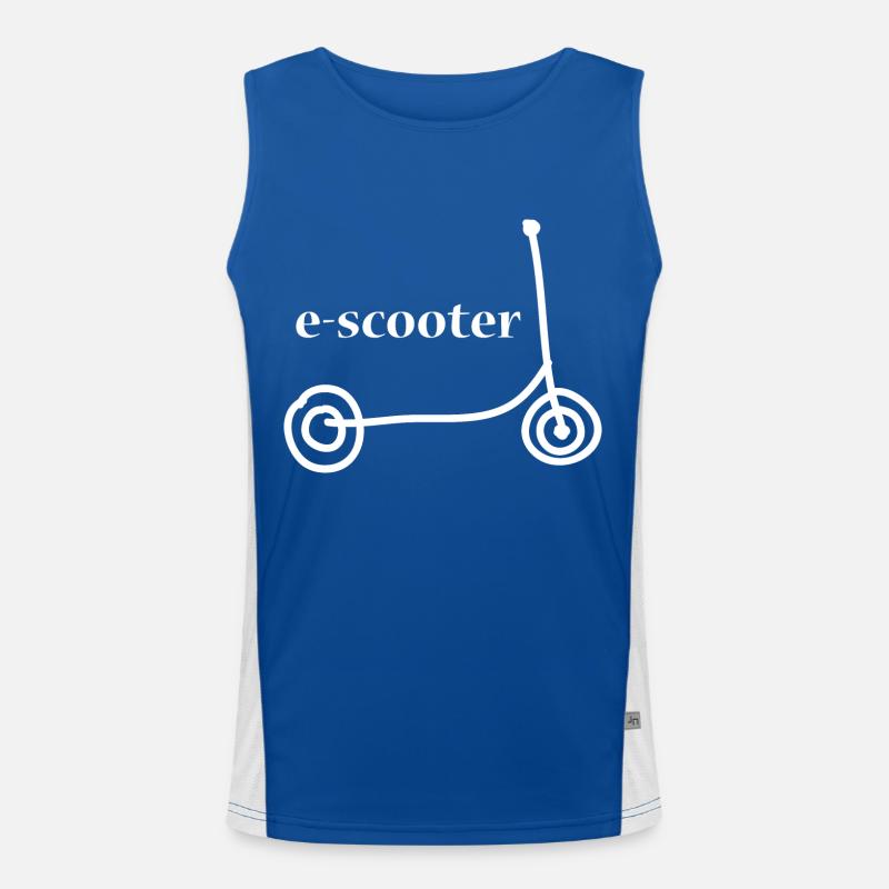 E-Scooter Scooter Débardeur respirant contrasté Homme 