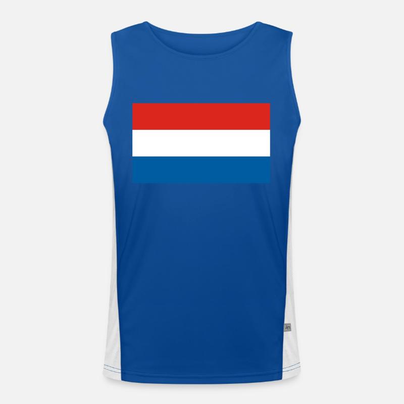 Netherlands Men's Functional Contrast Tank Top 