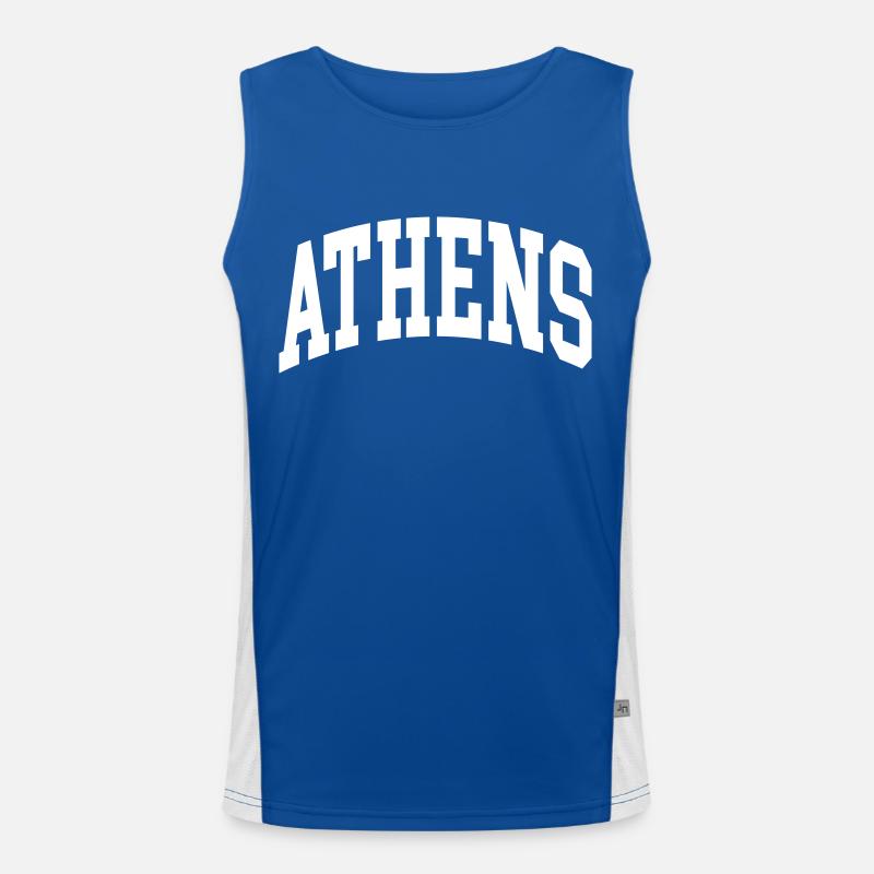 Athen Funktionelles Kontrast-Tank Top für Männer 