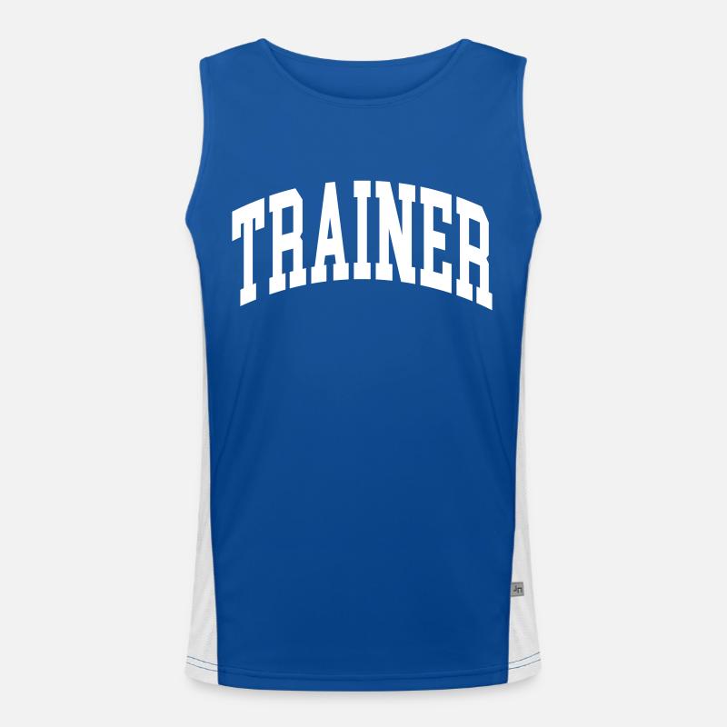 Trainer Funktionelles Kontrast-Tank Top für Männer 