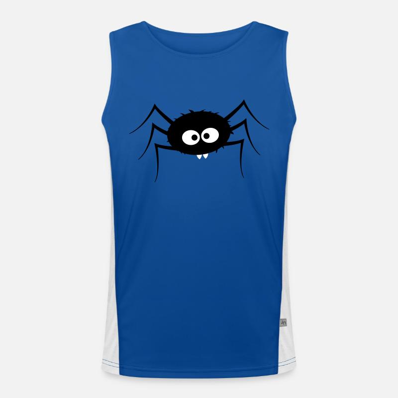 spider Men's Functional Contrast Tank Top 