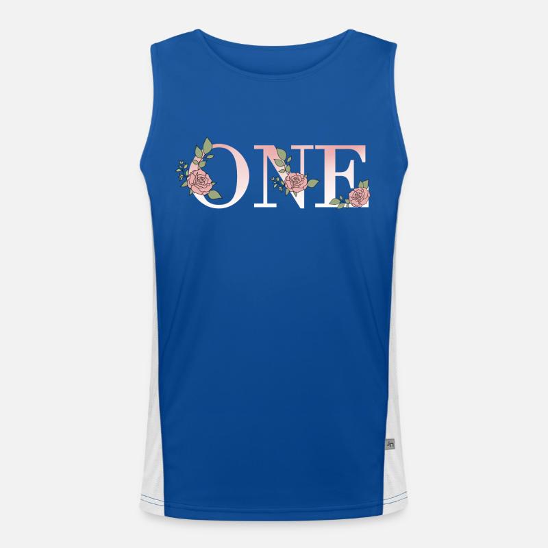 One Men's Functional Contrast Tank Top 