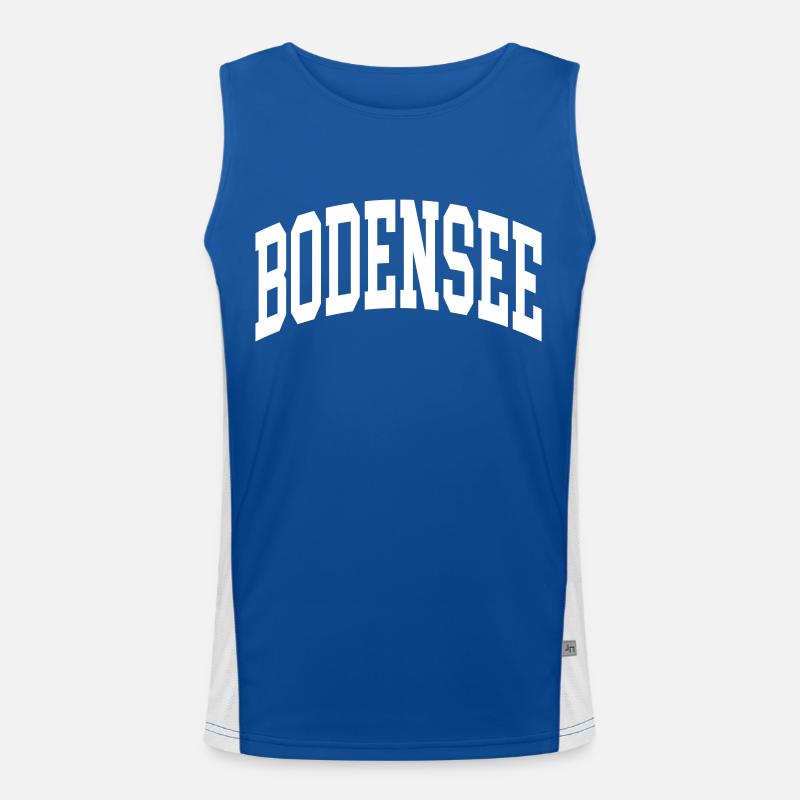 Lake Constance Men's Functional Contrast Tank Top 