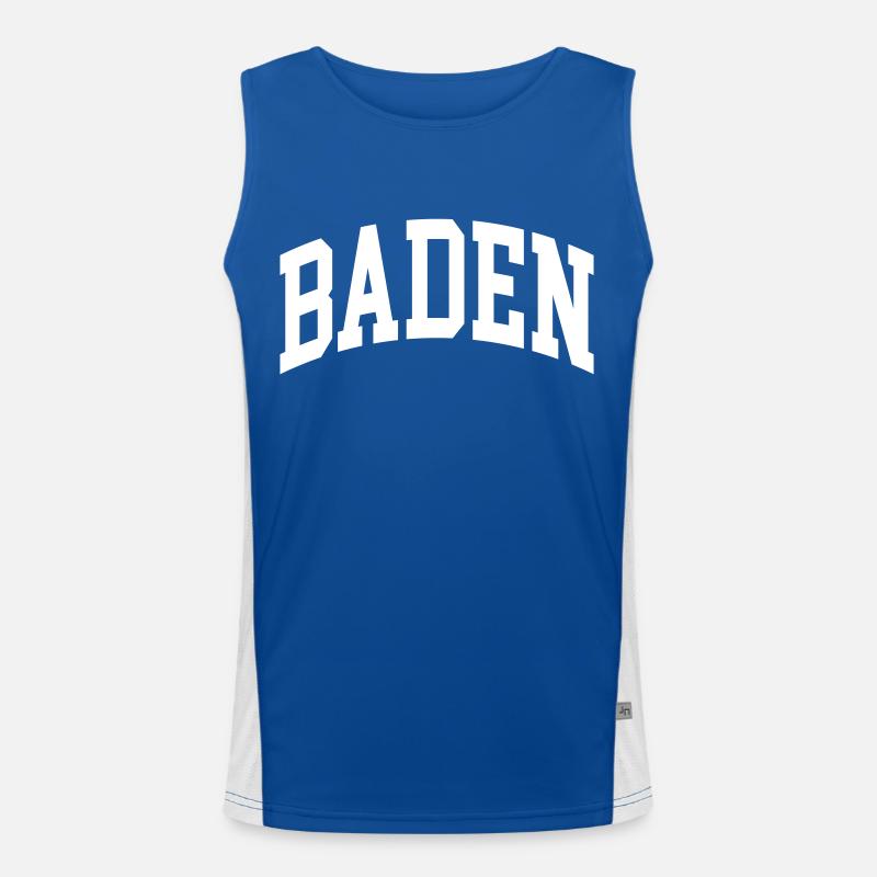 Bathe Men's Functional Contrast Tank Top 