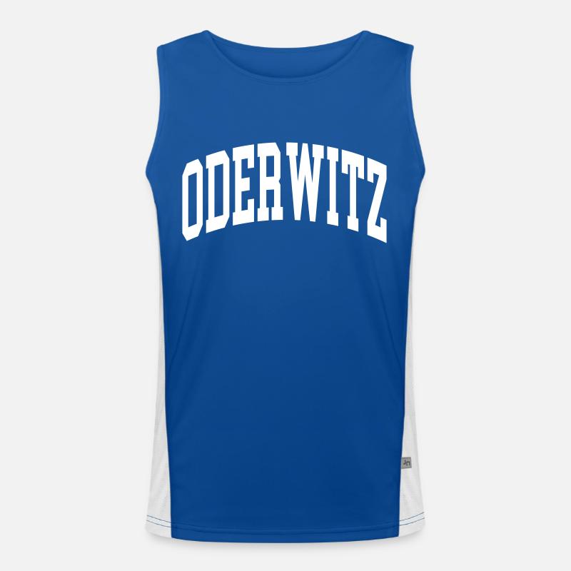 Oderwitz Men's Functional Contrast Tank Top 