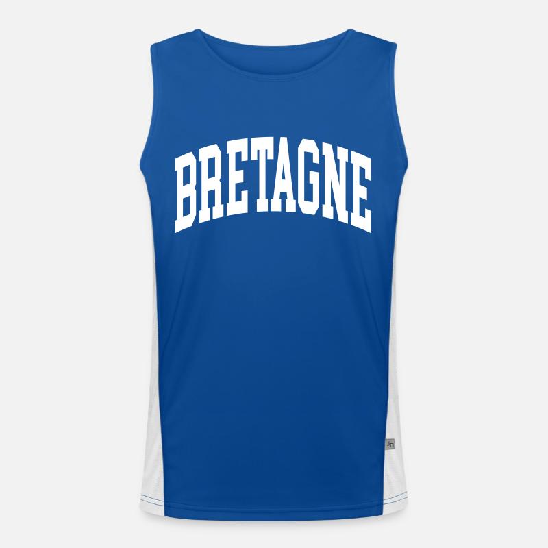 Brittany Men's Functional Contrast Tank Top 