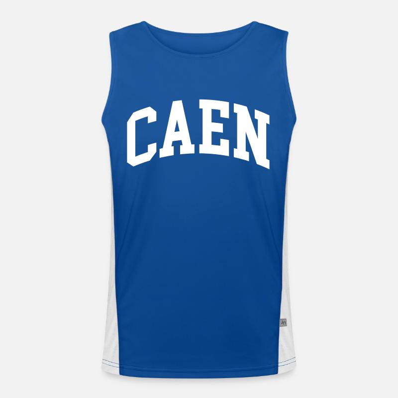 Caen Funktionelles Kontrast-Tank Top für Männer 