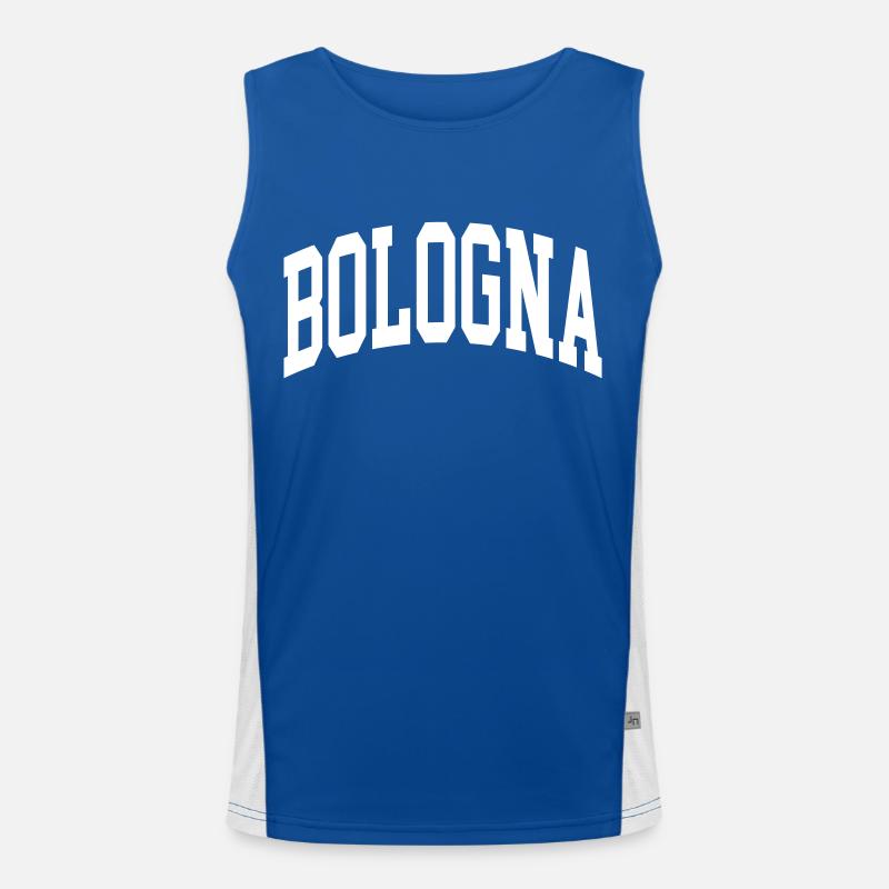 Bologna Men's Functional Contrast Tank Top 