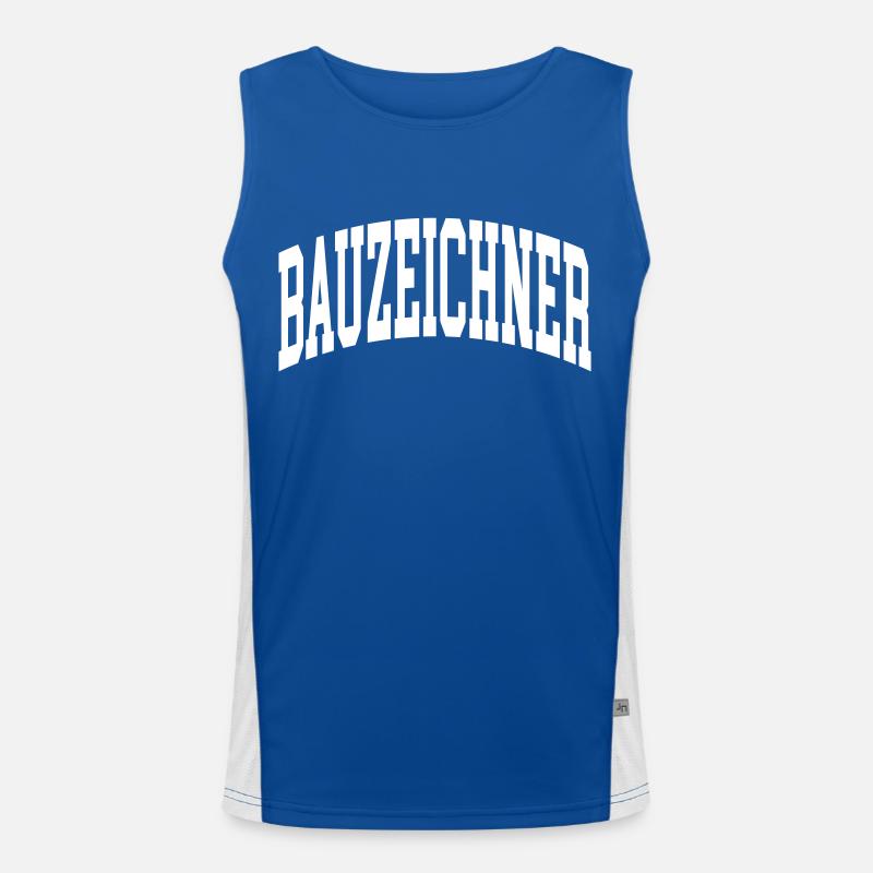 Dessinateur Débardeur respirant contrasté Homme 