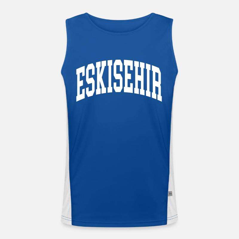 Eskisehir Funktionelles Kontrast-Tank Top für Männer 