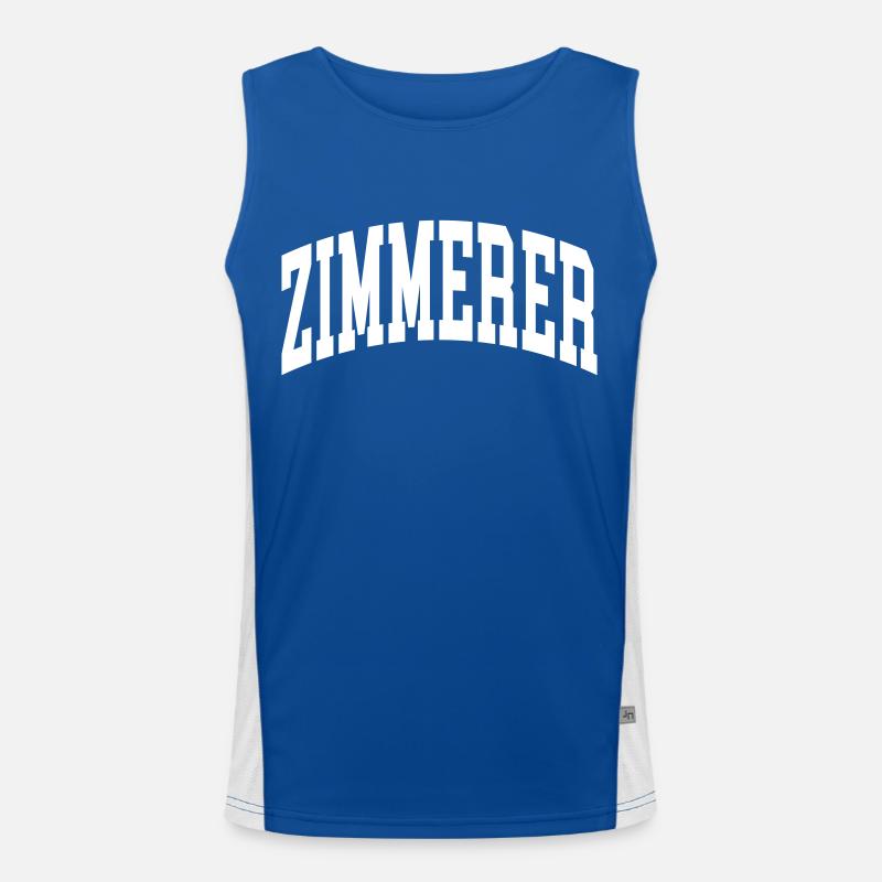 Zimmerer Funktionelles Kontrast-Tank Top für Männer 
