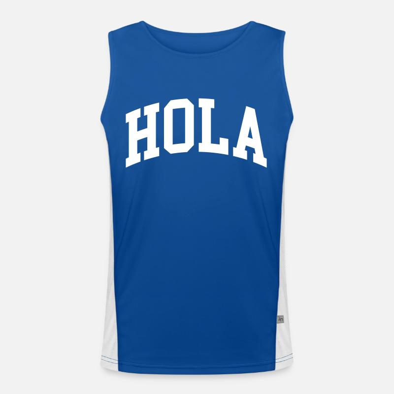 Hola Funktionelles Kontrast-Tank Top für Männer 