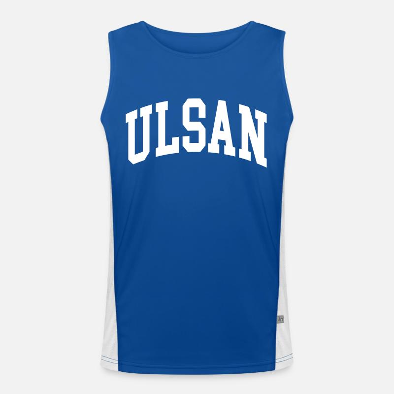 Ulsan Men's Functional Contrast Tank Top 
