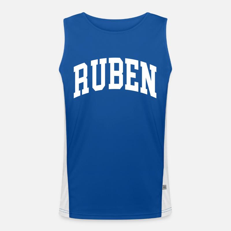 Ruben Men's Functional Contrast Tank Top 
