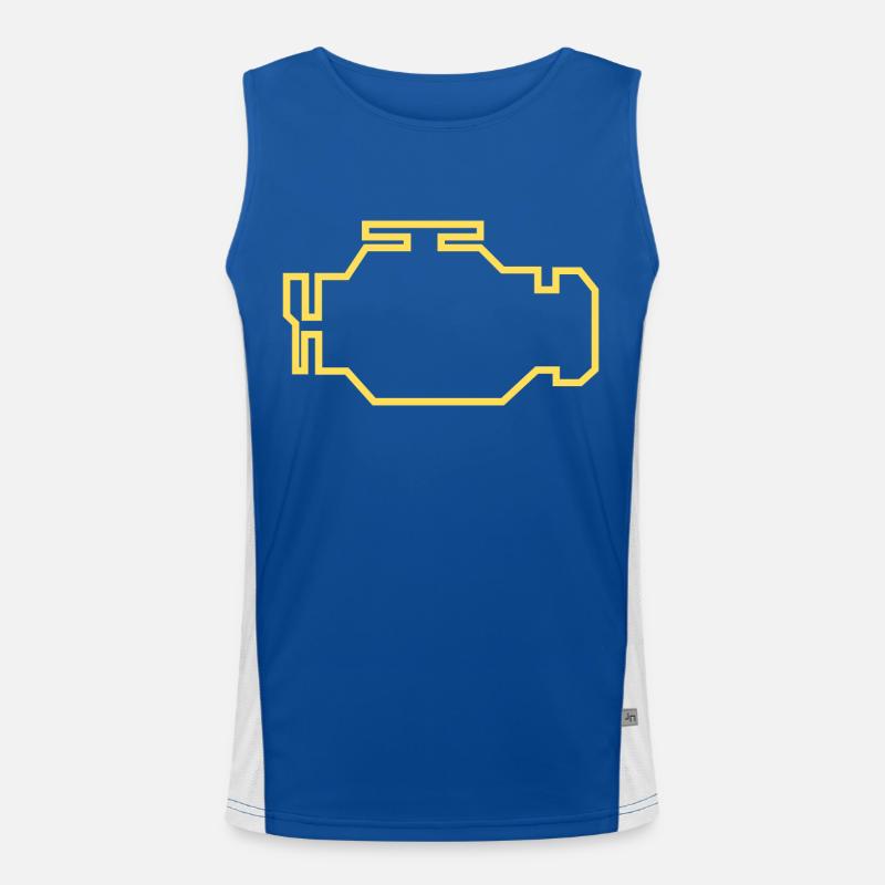 Motor Schrauber Mechaniker Schrauber Mechatroniker Funktionelles Kontrast-Tank Top für Männer 