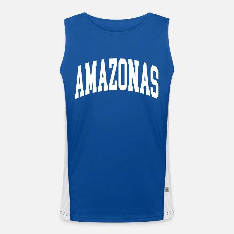 Amazonas Funktionelles Kontrast-Tank Top für Männer 