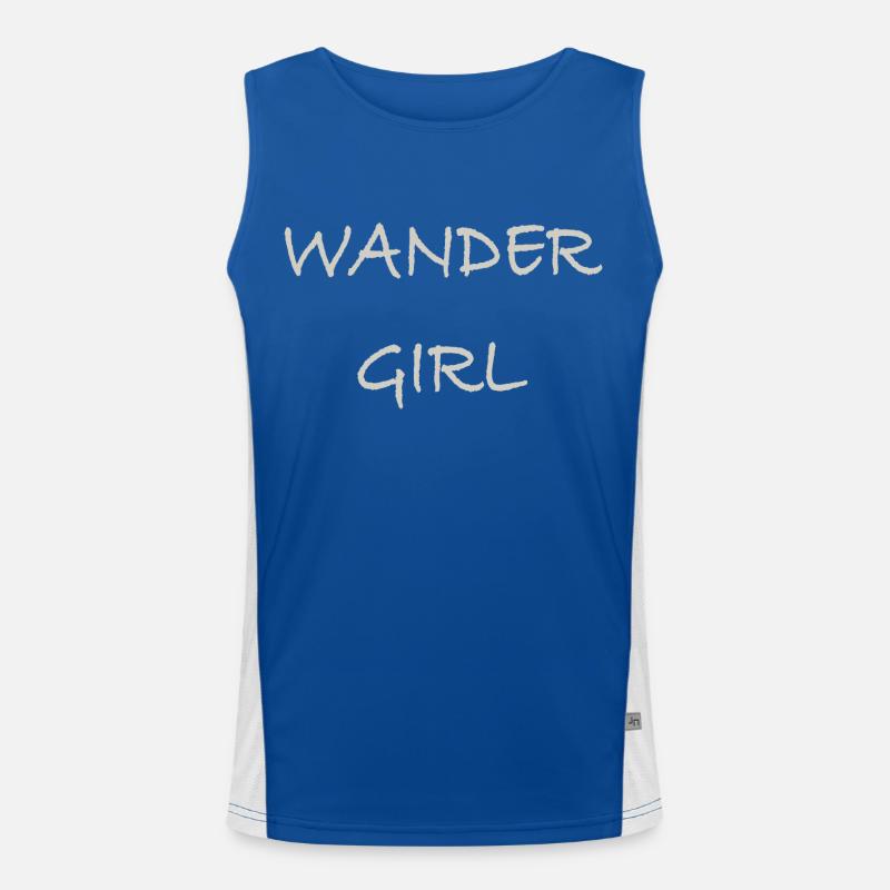 Fille errante Débardeur respirant contrasté Homme 