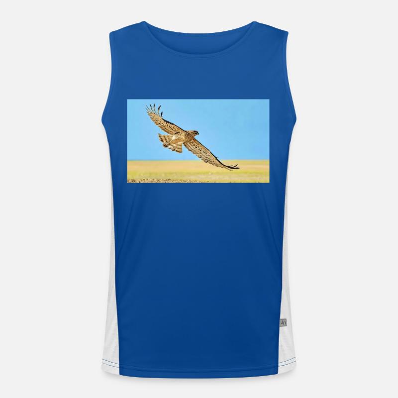 Eagle in Dasert Men's Functional Contrast Tank Top 