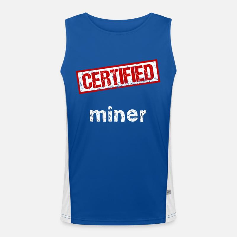 Miner Men's Functional Contrast Tank Top 
